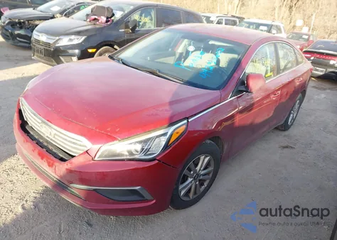 2016 Hyundai Sonata Se from USA, damaged, VIN 5NPE24AF1GH373779